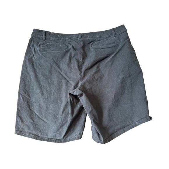 LOFT Plus Bermuda Chino Shorts, size Women's 20, Black - Picture 2 of 7